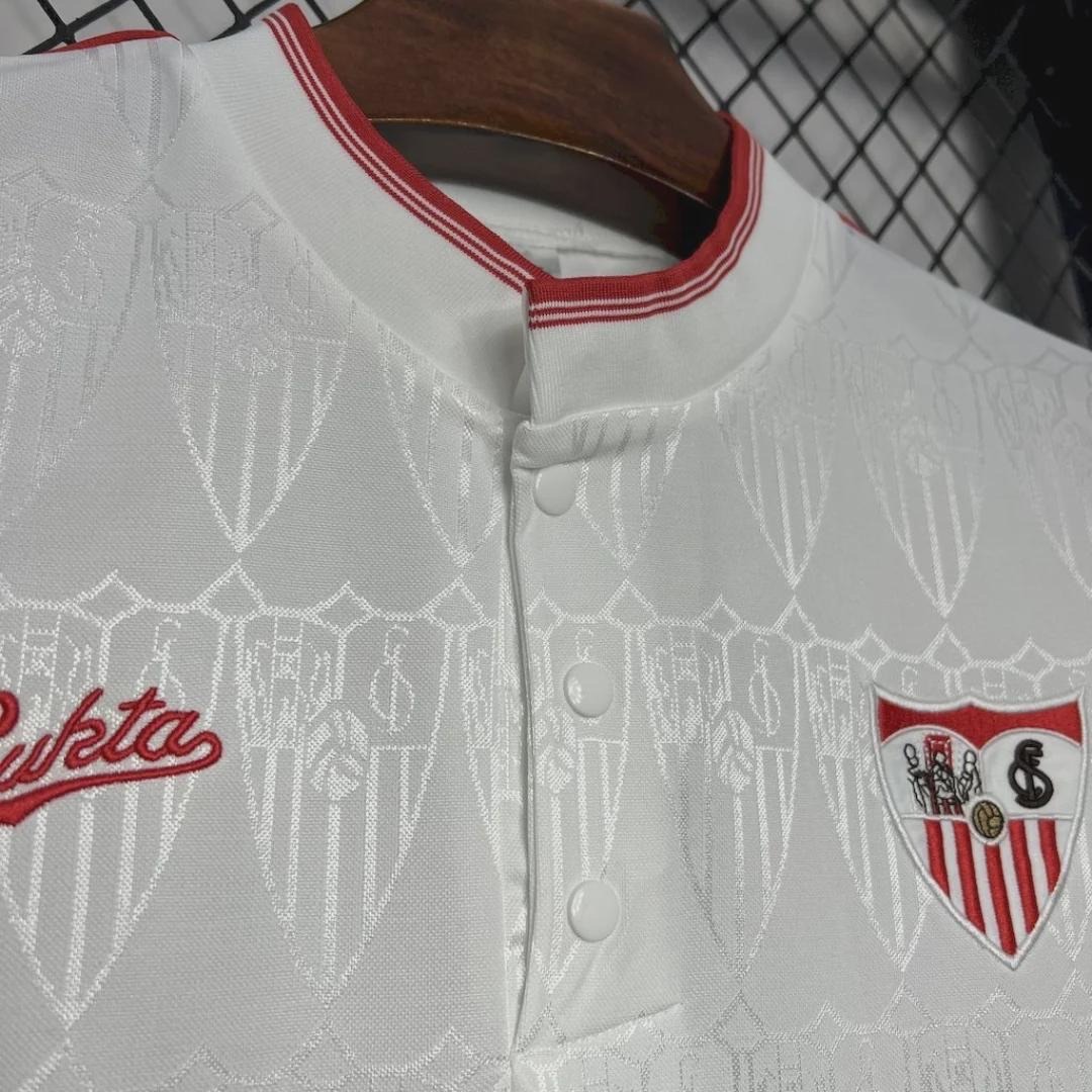 Camiseta Sevilla FC 1991/92 Retro — miniatura 4